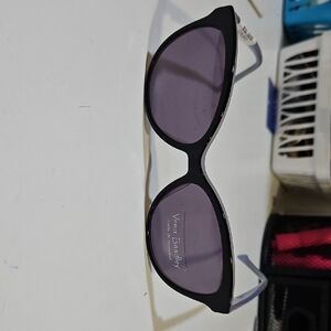 Vera Bradley Black and Purple Sunglasses